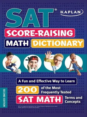 cover image of Kaplan SAT Score-Raising Math Dictionary